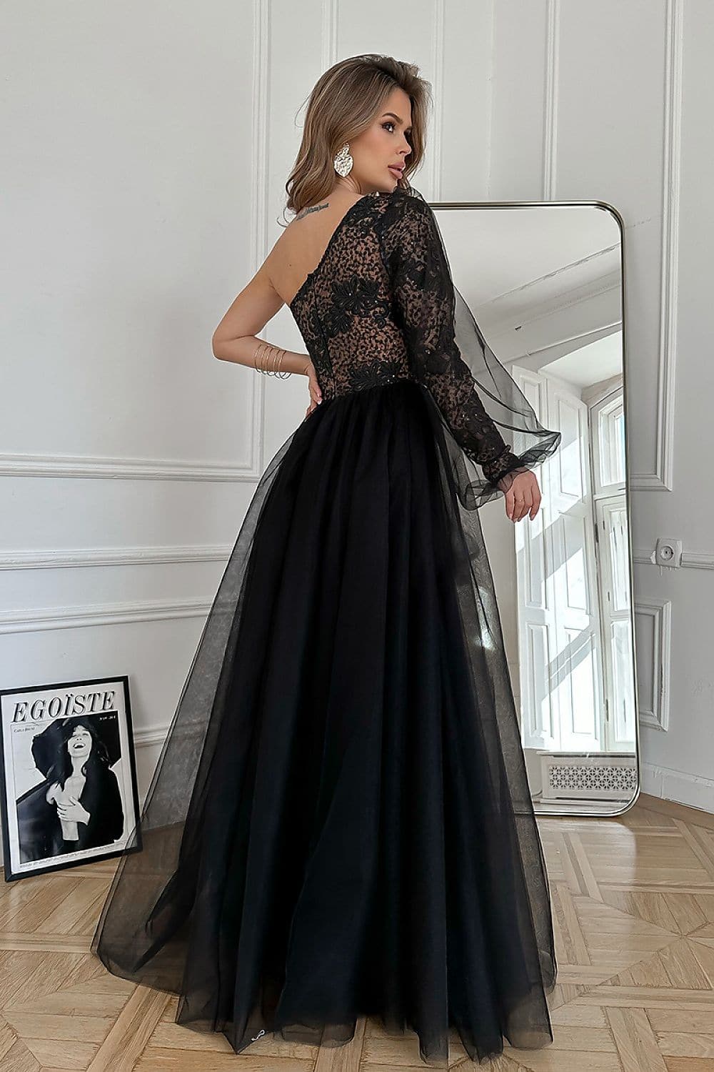 Robe de Bal Noire Chic