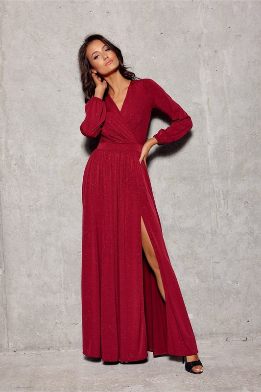 Robe de soirée écarlate magnifique